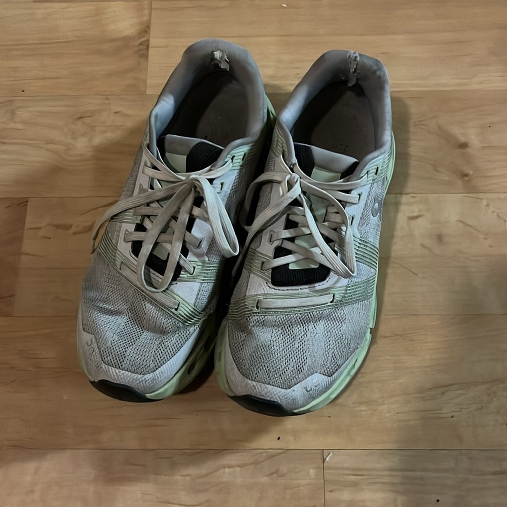 On Running Cloudgo Women’s Running Shoe, White Meadow, size 7 SEE PHOTOS